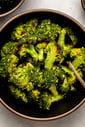 Roasted Garlic Sesame Broccoli
